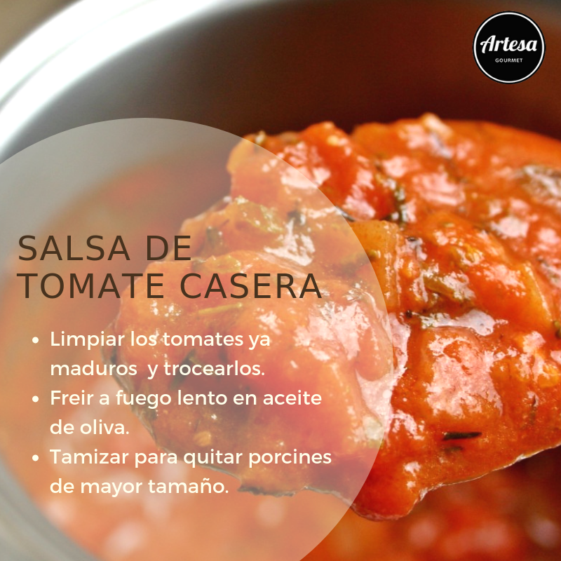receta salsa de tomate de mansilla de las mulas casera